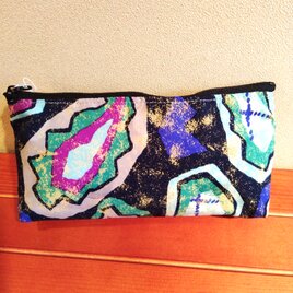 綿　長方形型ポーチ（大）