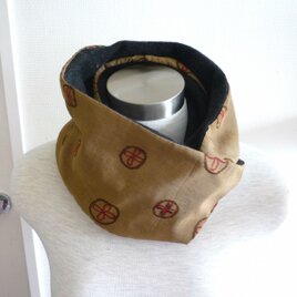 シルクとメリノウールのロングスヌード