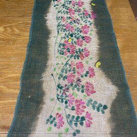 蓮華草テーブルセンター＆タペストリー