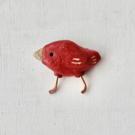 おさんぽ鳥のブローチ 01の画像