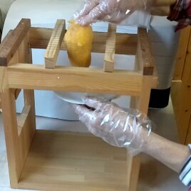 新発売改良型 カラータイプ　干し芋スライサー　