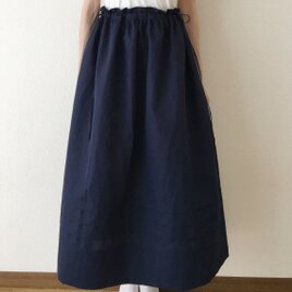 Camille-skirt,navyの画像