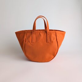 ラウンドトート　（オレンジ）