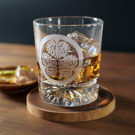 ロックグラス 徳川家康 家紋 戦国武将 酒 ウィスキー 焼酎 誕生日 父の日 母の日 敬老の日 プレゼント ギフト