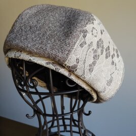ベレー帽(おしゃれベージュ)の画像