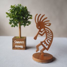 ココペリの木製スタンドの画像
