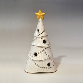 クリスマスツリー（ホワイト）の画像