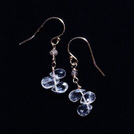 アクアマリンのピアス Dolce116の画像