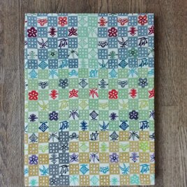 紅型染めファブリックパネル【松竹梅 (小)】 | iichi 日々の