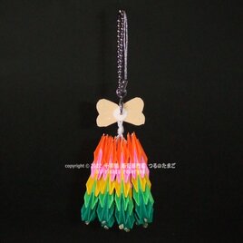 千羽鶴 ストラップ03『花』