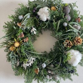 森の中のクリスマスリース５の画像
