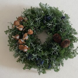 グリーンのナチュラルクリスマス（小）の画像