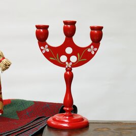 クリスマスキャンドルスタンドの画像