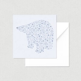 Fluffy メッセージカード / Polar Bearの画像