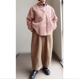 大漁旗から！ワイドパンツ ○84センチ丈○ 裏地付き | iichi