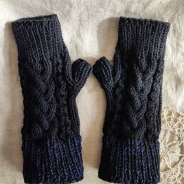 オーガニックウールのハンドウォーマー　