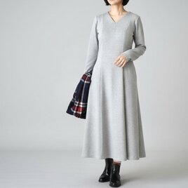 【人気No.1】プリンセスラインのカットソーワンピース｜S・M・L／長丈・短丈あり No.288