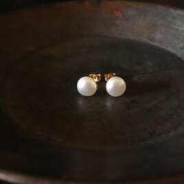 【sale】7.5mm pearl pierceの画像
