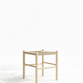 ペーパーコードキッズチェアSHIKAKU-mini/ 子供用スツール/こどもイス/子供椅子