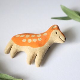 鹿ブローチ（1点）～森のどうぶつ～　