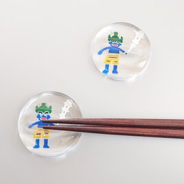 節分の箸置き　青鬼さんの画像