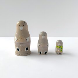 しろくまマトリョーシカ