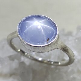 雪の妖精＊star sapphire 925 ringの画像