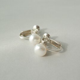 pearl earringの画像