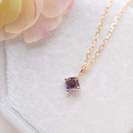 Lavender diamond necklaceの画像