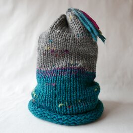 knit cap 「Eryngium」の画像