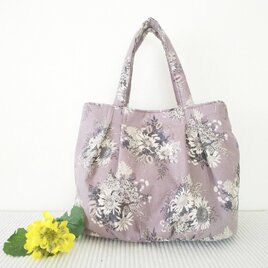 たっぷり入る♡花柄トートbagの画像