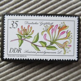 ドイツ　花切手ブローチ9482の画像