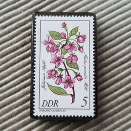 ドイツ　花切手ブローチ9483の画像