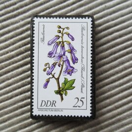 ドイツ　花切手ブローチ9485の画像