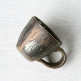 ブロンズ釉コーヒーカップの画像