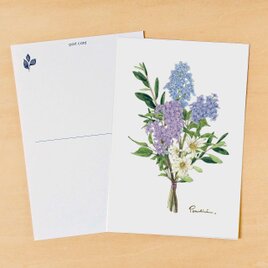 ポストカード　12ヶ月の花束　5月の画像