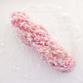 手紡ぎファンシーヤーン｜71g/31m｜満開の桜の画像