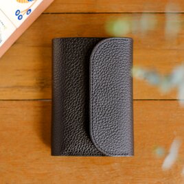 《GRATIA》Trifold Middle Wallet 《4colors》の画像