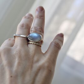 [アゲハ蝶のlabradorite]ringの画像