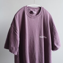 ヴィンテージライクTシャツ半袖Tシャツ / hutte / ラズベリーの画像