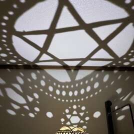 ひょうたんランプ　六芒星魔法陣モチーフの画像
