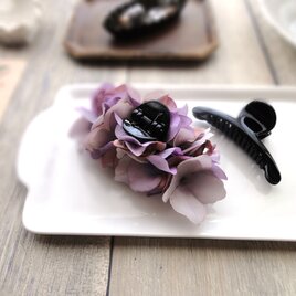 バンスクリップ ■ 紫陽花の花びら ■ ラベンダーの画像