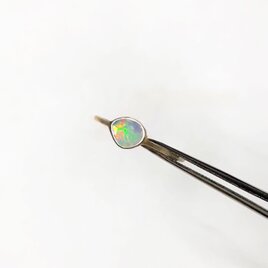 一点もの k18 Ethiopian Opal rose リング No.2/ 受注制作の画像