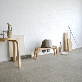 スリッパラック オーク無垢 SLIPPER RACK 木製 収納 玄関 スリッパ立て スリッパ入れの画像