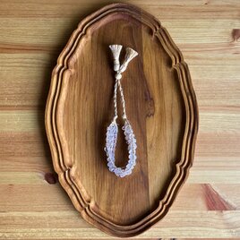 ローズクォーツのブレスレット