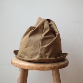 hineri 帽 / brown khakiの画像