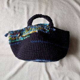 裂き編みバッグ/アフリカン「寒」の画像