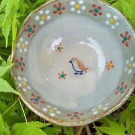 ぽっちゃりひな鳥の御飯茶碗の画像