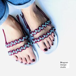履ける夏靴design+の画像