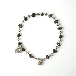-Bolder opal・Silver- fine stone braceletの画像